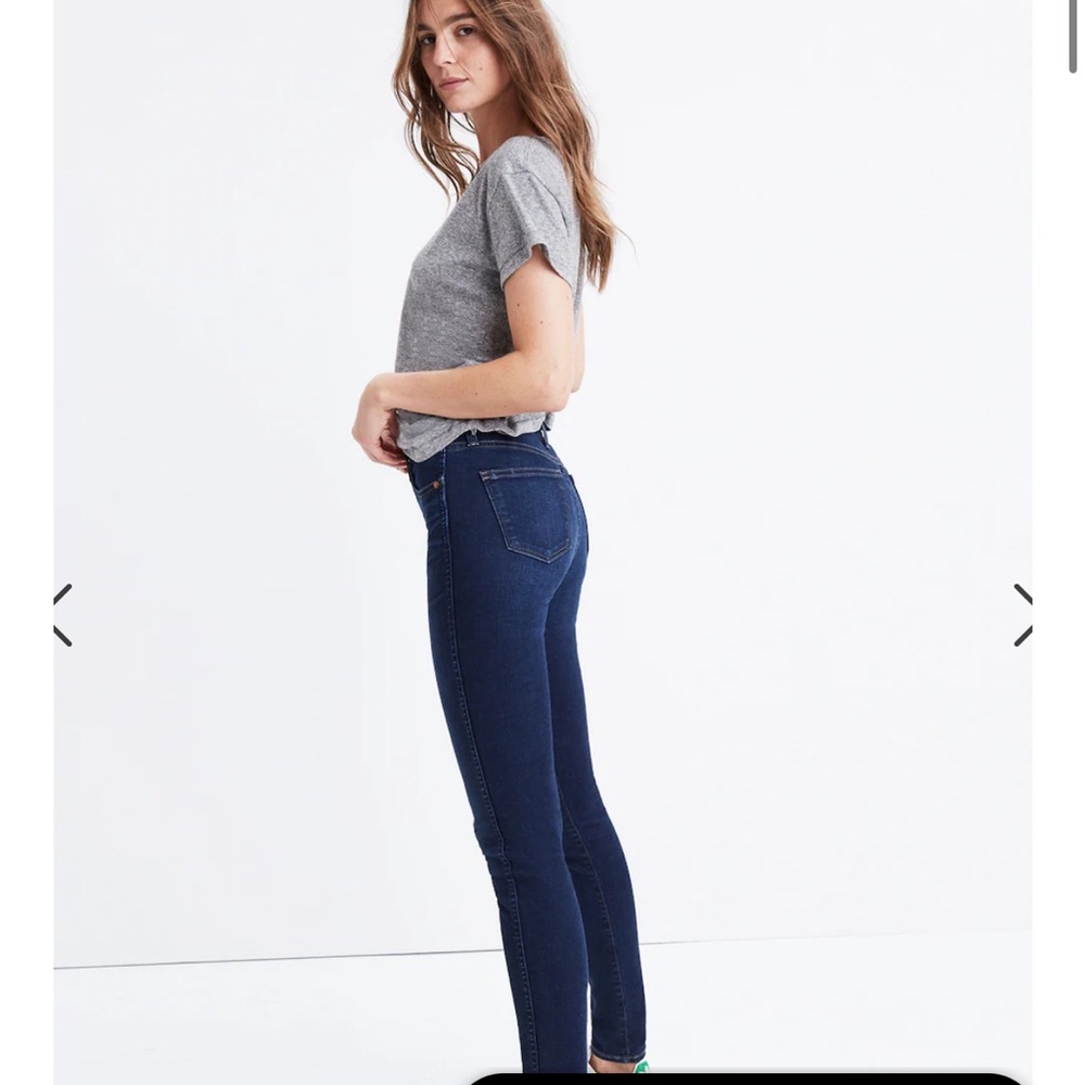 Madewell 28 10” Skinny Jeans in Hayes wash